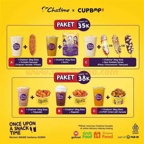 Chatime x Cupbop .